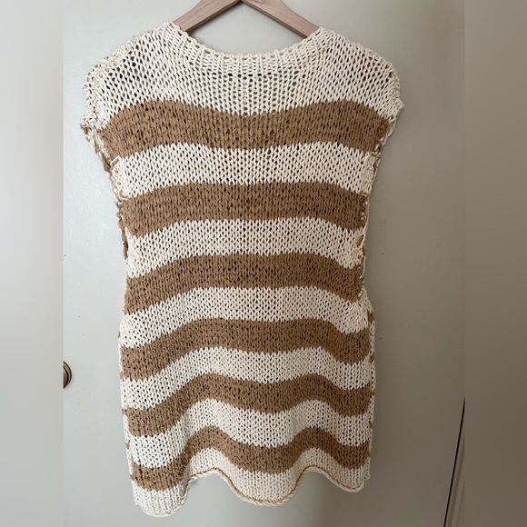 Free People Wave After Wave Sweater Tank - Picture 5 of 7